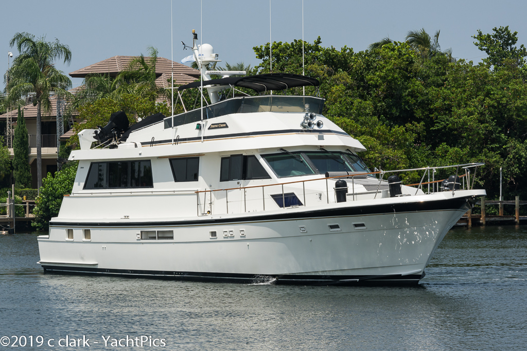 70 Hatteras "Perfect Timing"