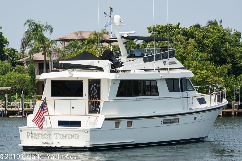 70 Hatteras "Perfect Timing"
