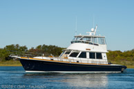 Current Event-bow_profile-7 / 2004 58 Grand Banks Eastbay 