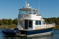 Current Event-stern-4 / 2004 58 Grand Banks Eastbay 