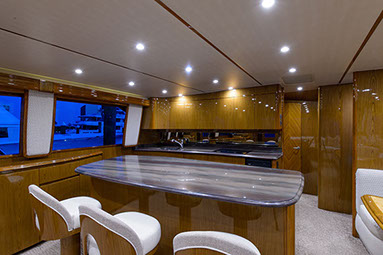 Galley aboard Irish Ayes